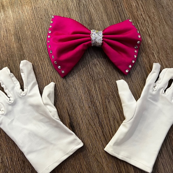 Halter Crystal Bodice Tutu Dance Dress Weissman Showtime ﻿Size SC - Picture 4 of 6